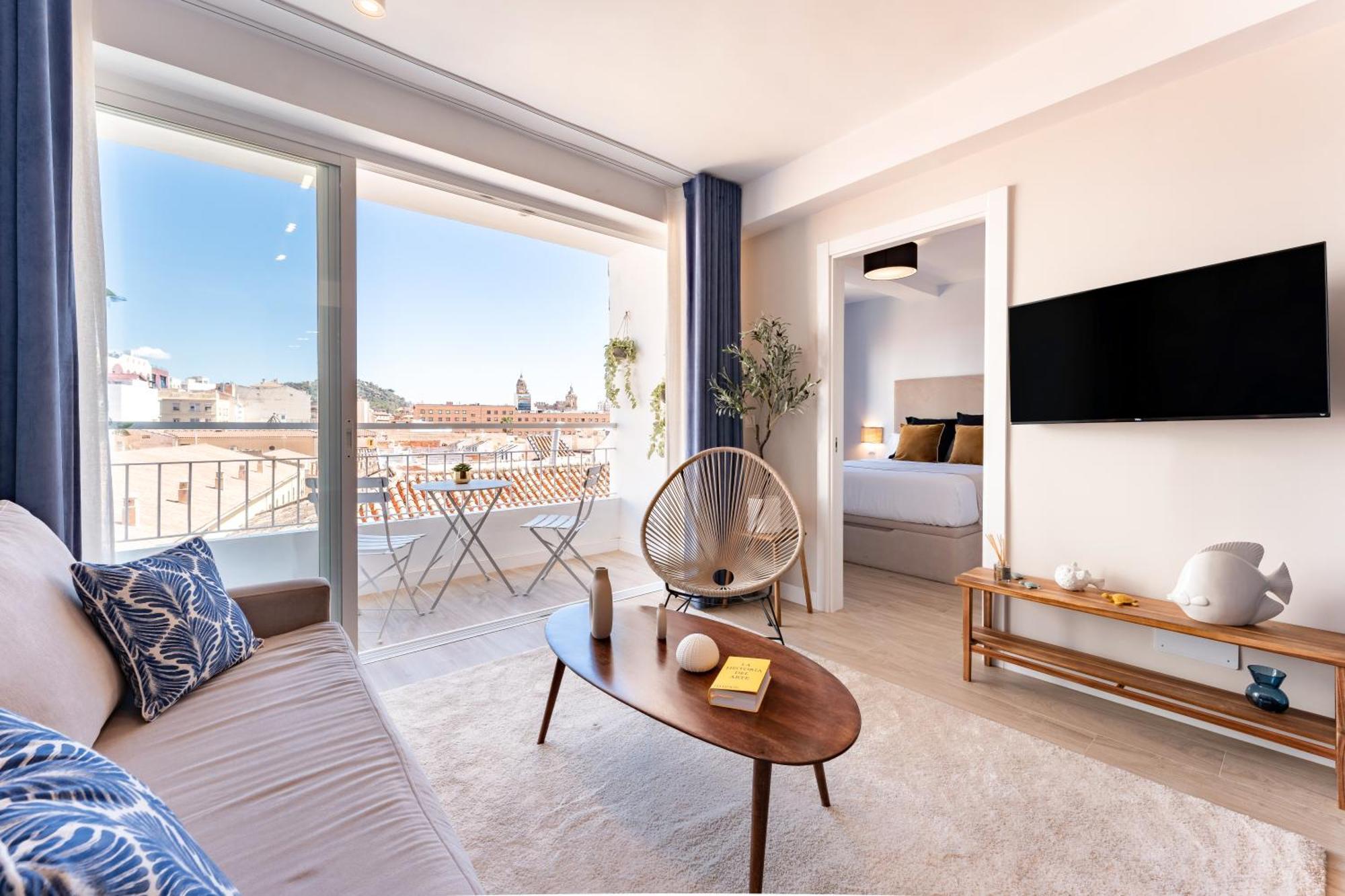 Bazan City Center Apartment Малага Экстерьер фото